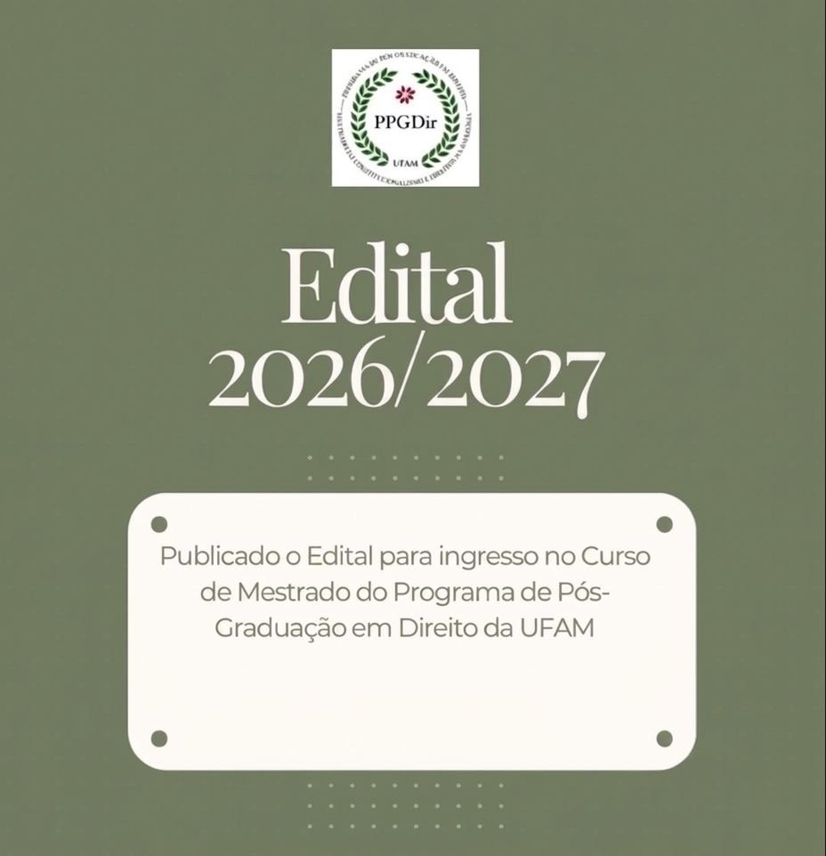 Publicado Edital do Processo Seletivo 2026 - Ingresso - Alunos Regulares