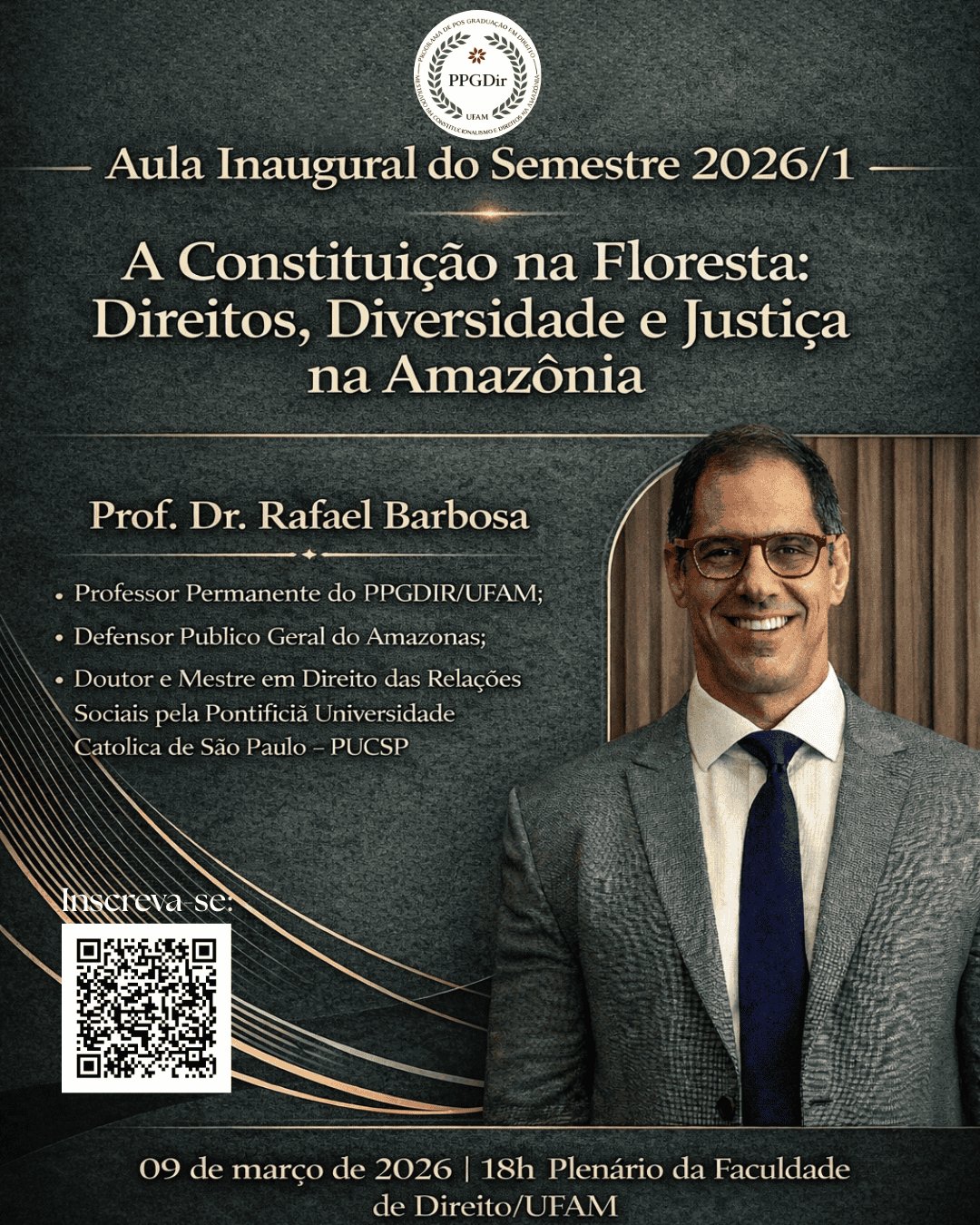 Aula Inaugural do Semestre 2026/1 - PPGDIR/UFAM